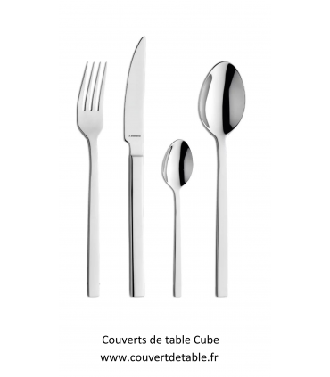 couvert Cube inox /10 Amefa | www.couvertdetable.fr