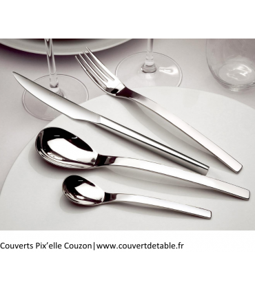 couverts inox pix'elle couzon 18/10 | www.couvertdetable.fr