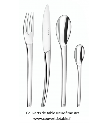 Neuvième art, couverts inox Couzon 18/10 | www.couvertdetable.fr