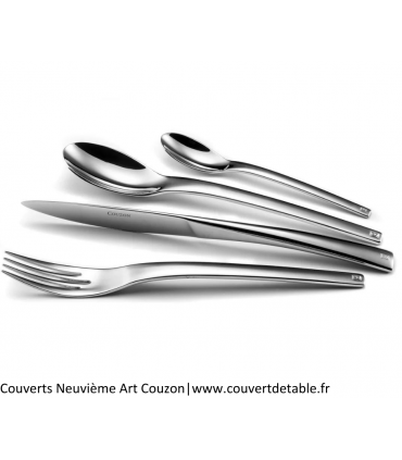 Neuvième art, couverts inox Couzon 18/10 | www.couvertdetable.fr